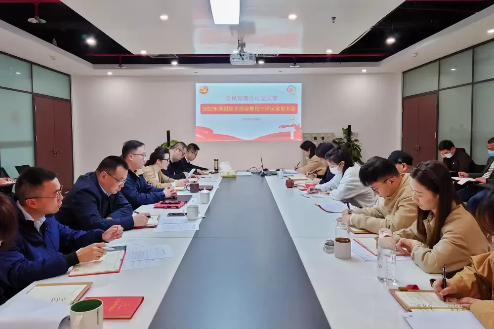 扎实开展组织生活会 促党建工作高质量发展——全民青奥公司党支部顺利召开2022年度组织生活会及民主评议党员会议